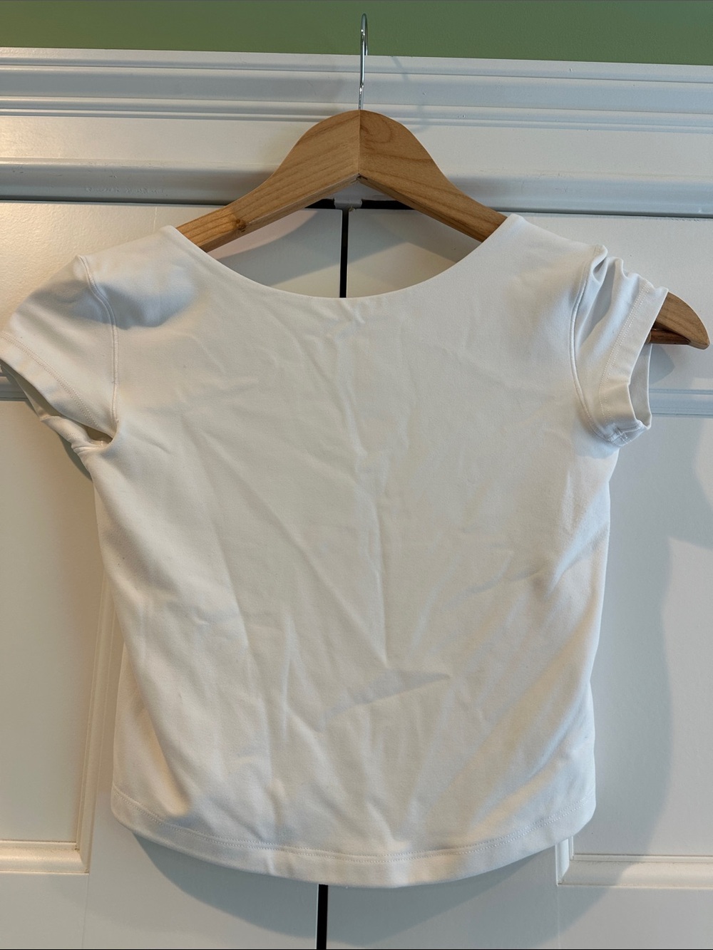 aerie offline White Short Sleeve Scoop Neck Tee